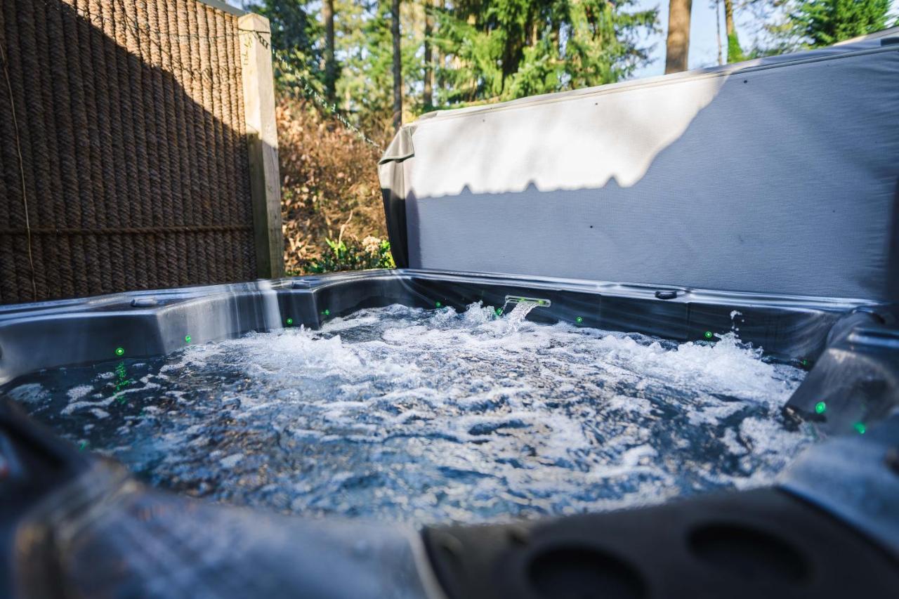 Luxe Vakantiehuis In Het Bos Met Jacuzzi En Sauna Lunteren Dış mekan fotoğraf