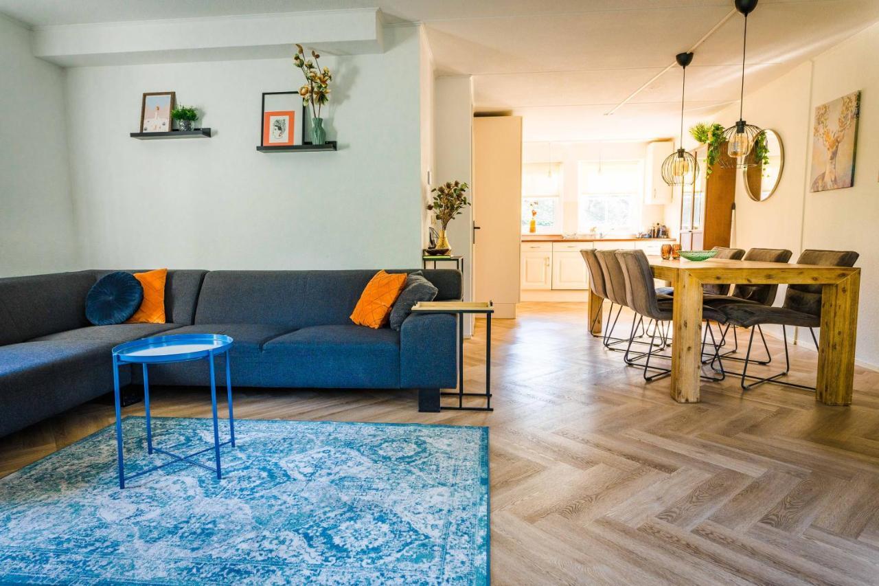 Luxe Vakantiehuis In Het Bos Met Jacuzzi En Sauna Lunteren Dış mekan fotoğraf
